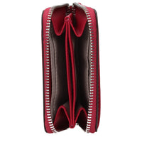 Red Leather Cardholder