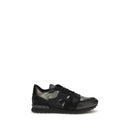 Black Calf Leather Bos Taurus Athletic Sneakers