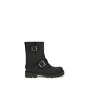 Black Polyurethane Rain Boots