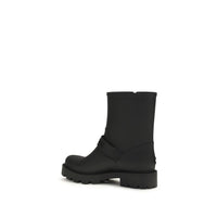 Black Polyurethane Rain Boots