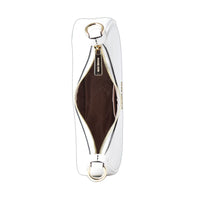 White Leather Shoulder Bag