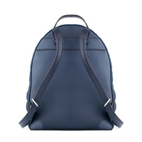 Blue Artificial Leather Backpack