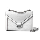 White Canvas Crossbody Bag