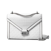 White Canvas Crossbody Bag