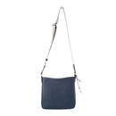 Blue Canvas Crossbody Bag