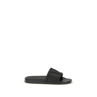 Black Rubber Sandals