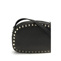 Black Calf Leather Bos Taurus Shoulder Bag