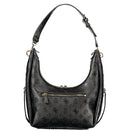 Black Polyurethane Women's Handbag