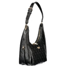 Black Polyurethane Women's Handbag