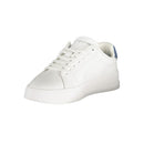 White Polyurethane Men's Sneaker