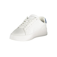 White Polyurethane Men's Sneaker