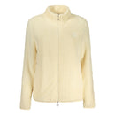Beige Polyester Women Sweatshirt
