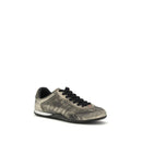 Black Calf Leather Bos Taurus Low Top Sneakers