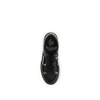 Black Calf Leather Bos Taurus Low Top Sneakers