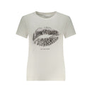Bianco Cotton Women T-Shirt