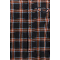 Blue Cotton Pattern Shirt