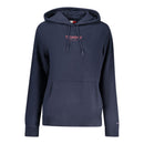 Blue Cotton Women's Hoodie