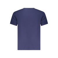 Blue Cotton Men's T-Shirt