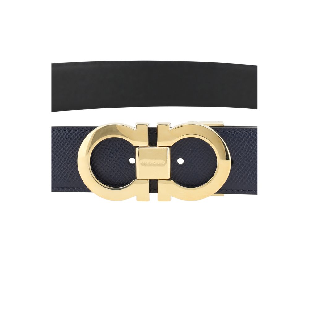 Blue Calf Leather Bos Taurus Belt
