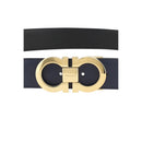 Blue Calf Leather Bos Taurus Belt