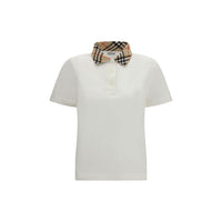 White Cotton Polo Shirt
