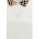 White Cotton Polo Shirt