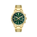 Gold Stainless Steel Dress Watch