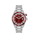 Gray Stainless Steel Dress Watch