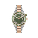 Gray Stainless Steel Dress Watch