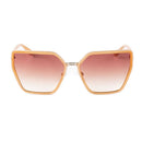 Beige Resin Sunglasses