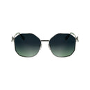 Gray Metal Sunglasses
