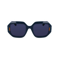 Blue Injected Sunglasses