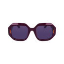 Purple Injected Sunglasses