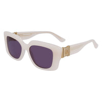 Beige Acetate Sunglasses