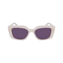 Beige Acetate Sunglasses