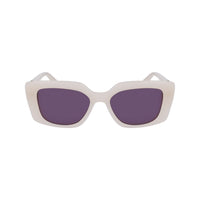 Beige Acetate Sunglasses