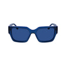 Blue Injected Sunglasses