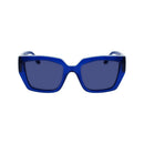 Blue Injected Sunglasses
