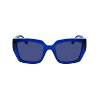 Blue Injected Sunglasses