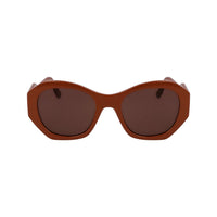 Brown Injected Sunglasses