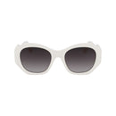 White Injected Sunglasses