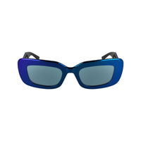 Blue Injected Sunglasses
