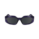 Purple Injected Sunglasses