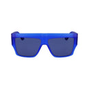 Blue Injected Sunglasses