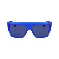 Blue Injected Sunglasses