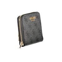 Black Polyethylene Women Wallet