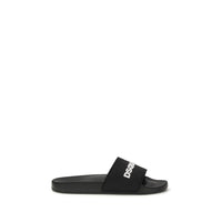 Black Rubber Sandals