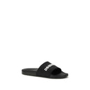 Black Rubber Sandals