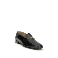 Black Hagfish Slip-On Loafers
