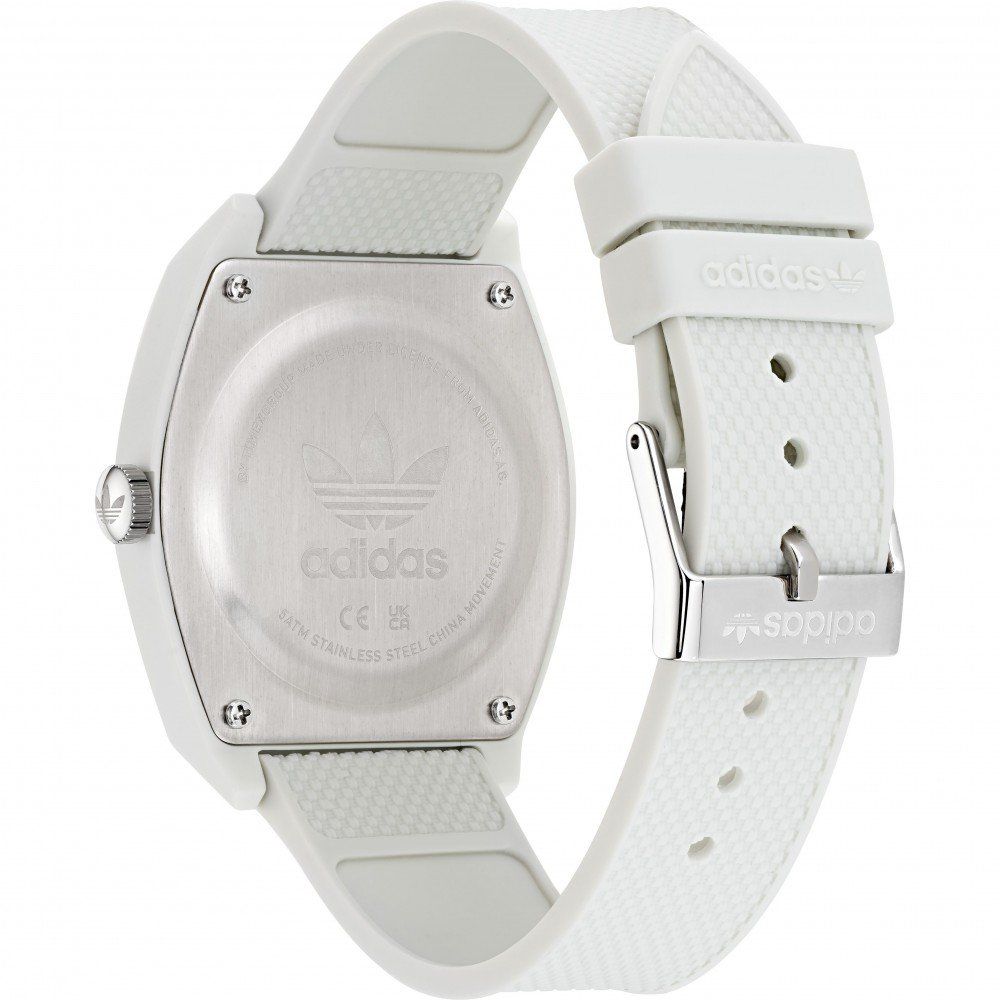 White Synthetic Dress Watch